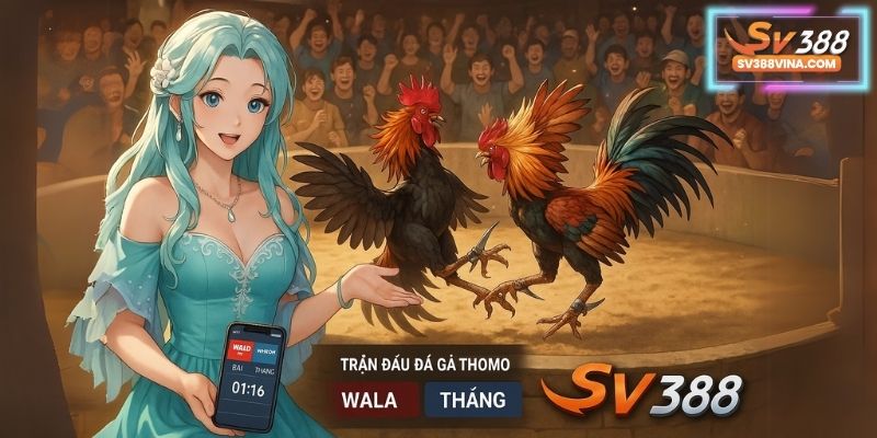 Chiến kê thiện chiến tại Đá Gà Cựa Sắt SV388, sẵn sàng chinh phục mọi trận đấu!