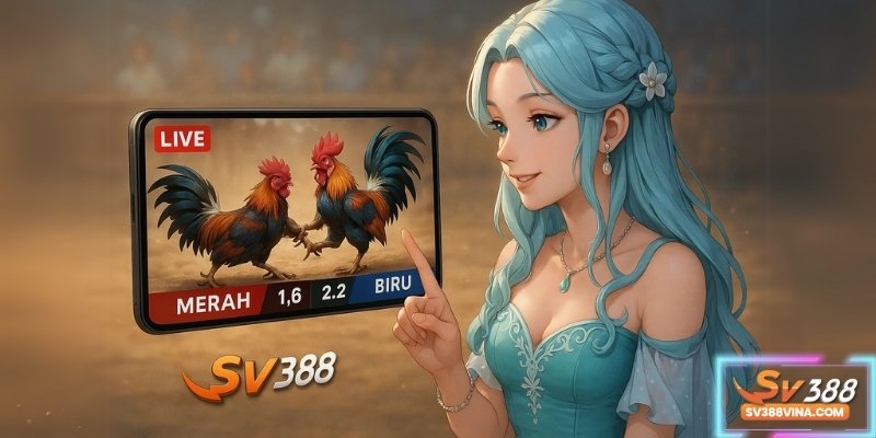 Trải nghiệm Đá Gà Cựa Sắt trực tuyến tại SV388, xem livestream sắc nét mọi lúc!