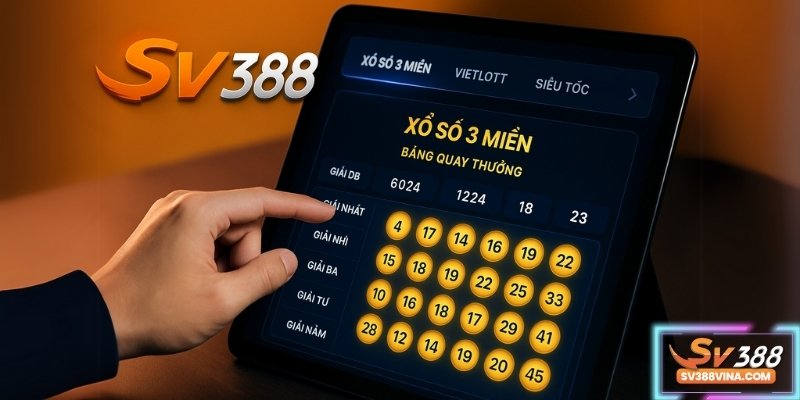 Khám phá sân chơi xổ số SV388 với đa dạng hình thức chơi và giao diện hiện đại.