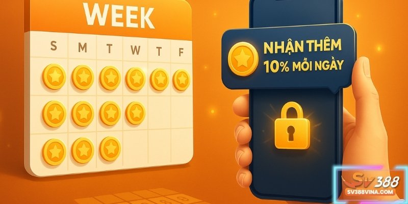 Chương trình thưởng nạp mỗi ngày dành cho thành viên SV388