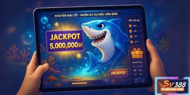 Game bắn cá SV388 nổi bật với đồ họa mượt, nhiều khuyến mãi và boss khủng